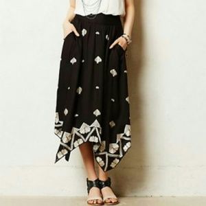 Anthropologie Floreat Insignia Skirt